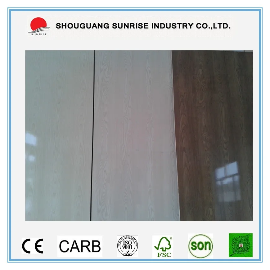 marine grade melamine paper laminated plywood for making furniture and cabinet