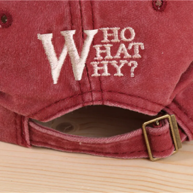 
Letter W Low Profile Washed Brushed Twill Cotton Adjustable Patch Baseball Caps Dad Hats 