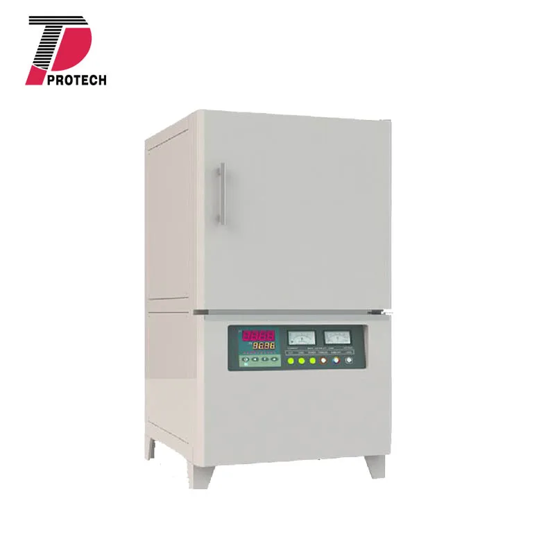 CE high temperature electric muffle kiln / 1800 degree muffle oven / quality 1800c muffle furnace