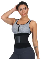 New Design Custom Logo Gym Workout Back Support Women Waist Shaper Slimming Waist Trimmer Belt