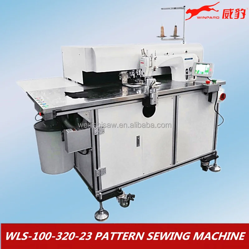  ЧПУ промышленный шаблон WLS-3020 узор швейная машина 28 мм Макс. Толщина шитья Многофункциональный 0 5-0.6mpa пневматический weilishi