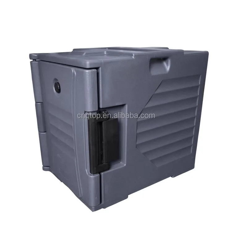 Large PE Material Insulated Ice Cooler Box With Wheels for Hotel