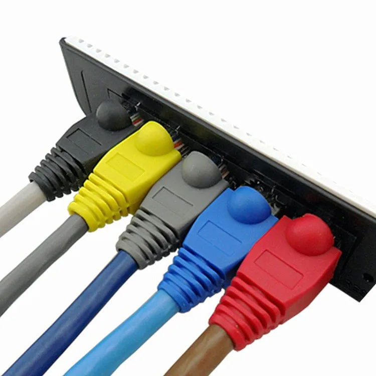 Soft Plastic cable plug cap network rj45 connectors boots