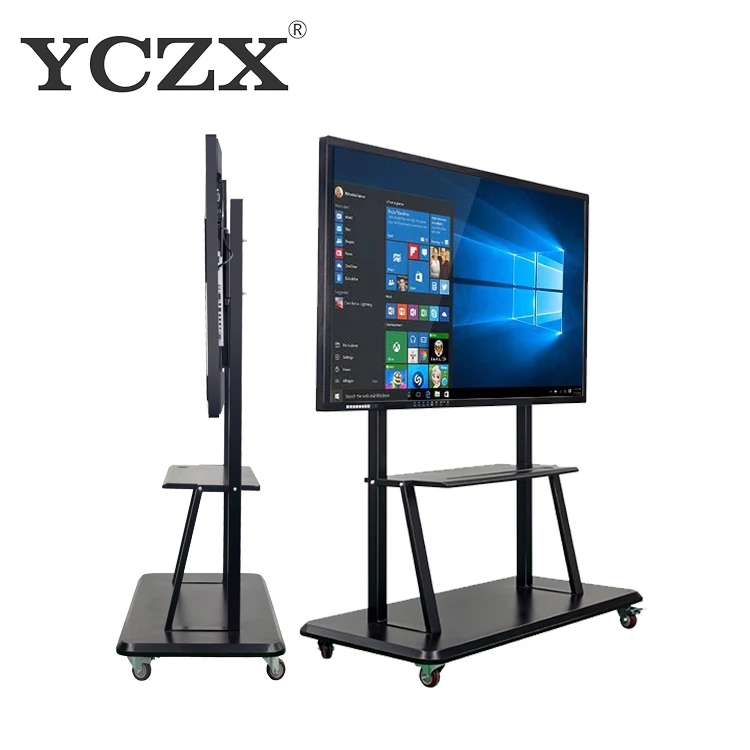 55 inch factory direct sales  LED Touch Screen  multimedia teleconference Interactive all in one pc whiteboard