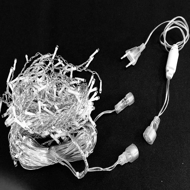 3x3m 300 Led 8 Modes Window Curtain christmas String Lights holiday fairy light for Bedroom Decorations