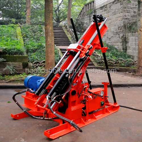 mini 360 degree hydraulic electric horizontal top-head drive rock tunneling drilling