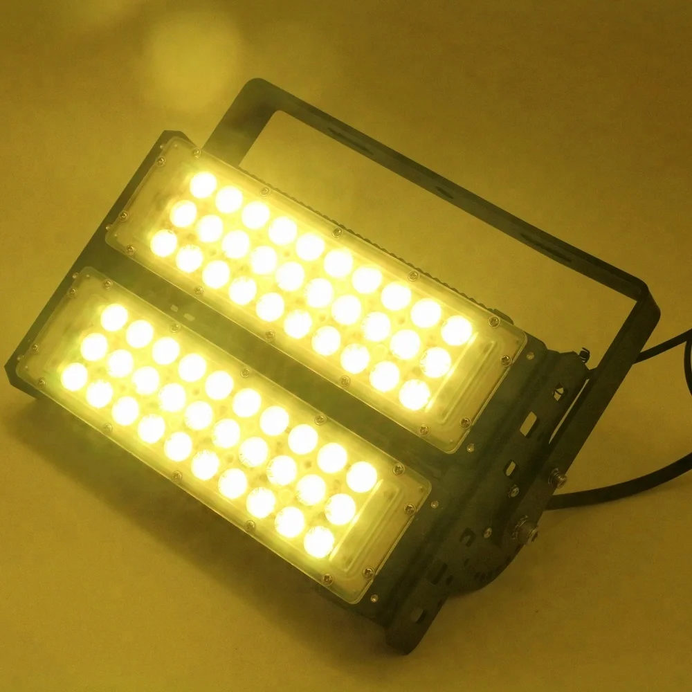 AC110/220V IP66 waterproof outdoor RGB LED flood light with meanwell power supply