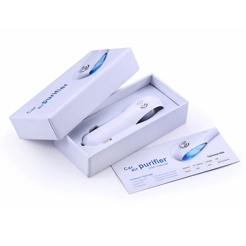 Airbus AB8210 portable mini ion car air purifier mini Auto Car Fresh Anion Purifier