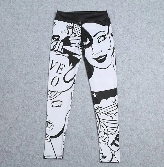 2019 Wholesale Gym Polyester Spandex Fitness Custom Printing Tights Always Yoga Sport Leggings For Women