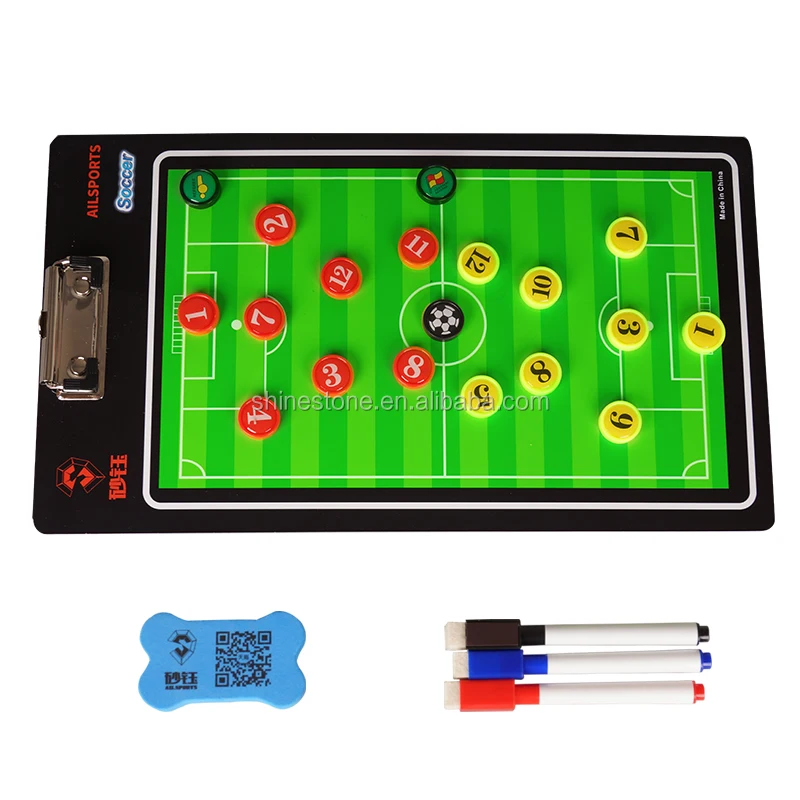 Football Training Magnetic foldable /soccer coach board /teaching tactic board