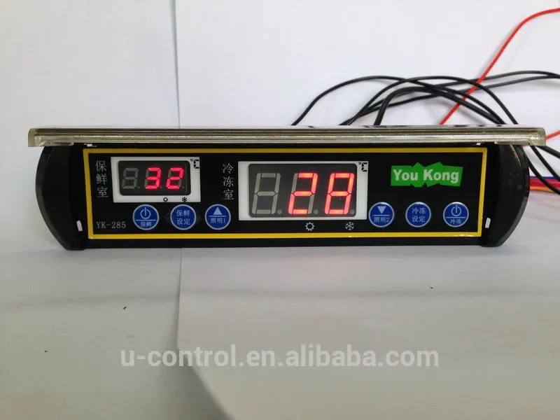 Yk-285 двойным контролем температуры, двойной дисплей