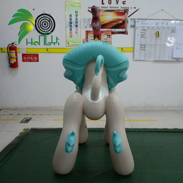 Hongyi Custom Cartoon Toy Lovely Inflatable Horse