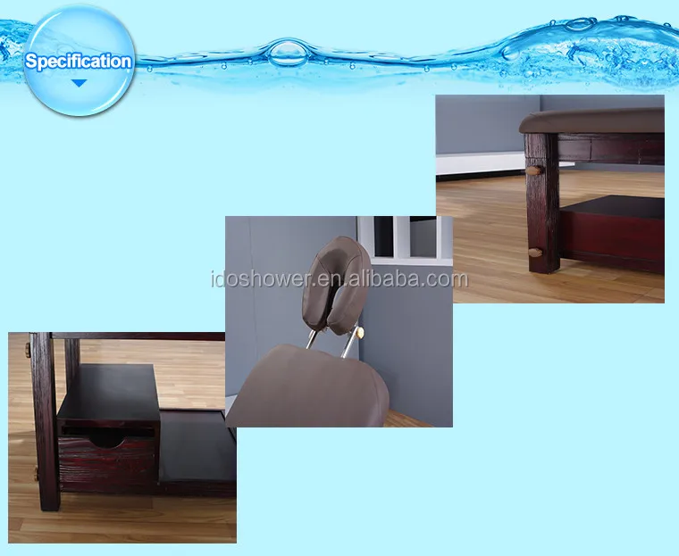 Термомассажная кровать Таиланд с лицевой