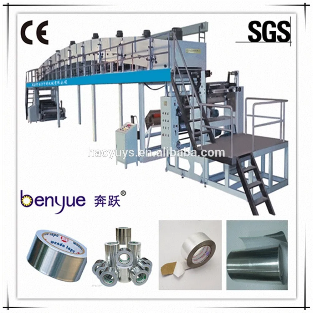 
TB600~2500 Hot Sell Custom High Quality Aluminium Foil Adhesive Tape Coating Machine 