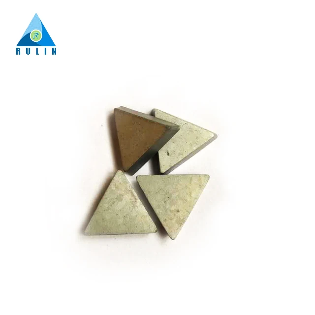 Triangle Carbide blank / tungsten Milling insert for cutter tools
