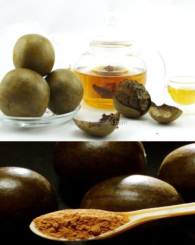 Антиоксидант Lo Han Guo/Luo Han Guo P.E 80% MogrosideV, OEM-сервис, CAS:88901-36-4