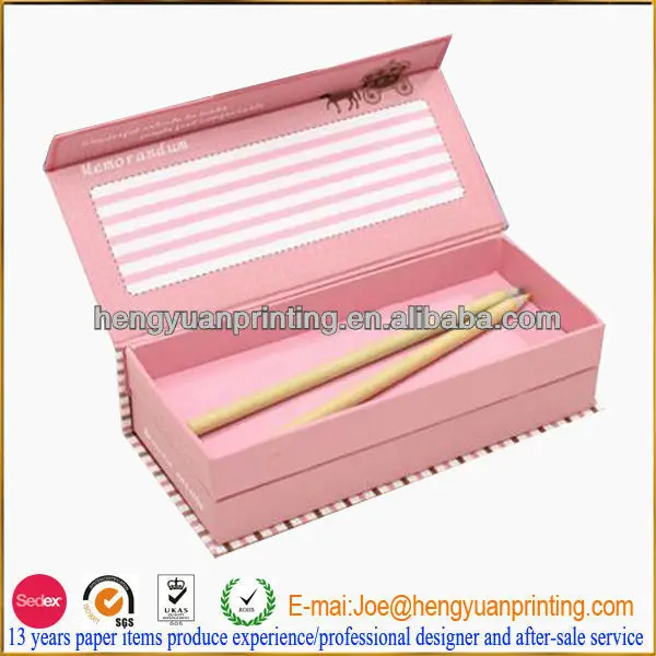 
Various magnetic pencil box magnetic cardboard box 