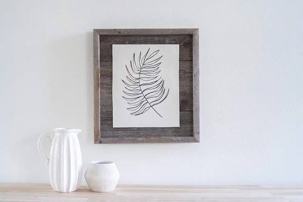 
8*10 Family Wood Photo Frames Large with Plexiglass Drop-in and Hangers. 