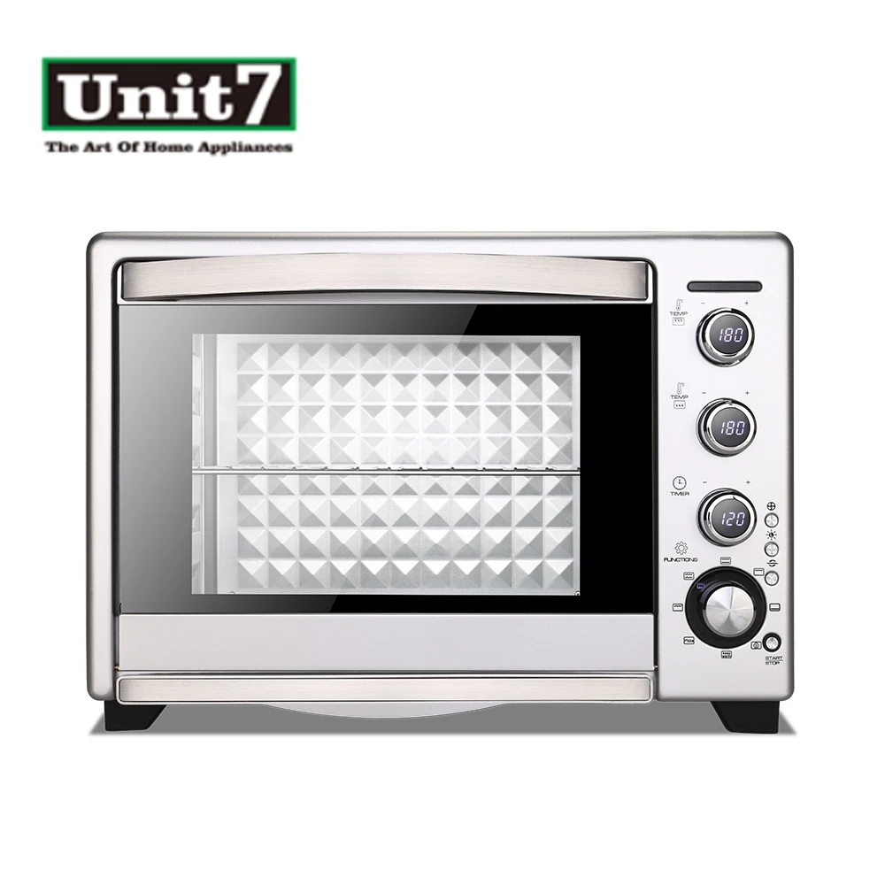 Unit7 High quality 36L kitchen table top small mini baking electric oven