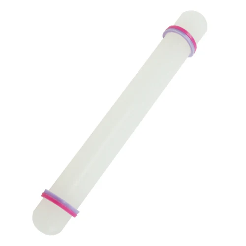 Распродажа белая Многофункциональная Пластиковая неприлипающая скалка для выпечки помадки печенья теста