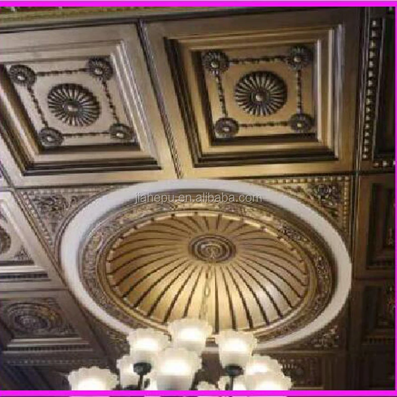 
interior decorative ceiling design antique bronze /copper ceiling tiles manufacturer 