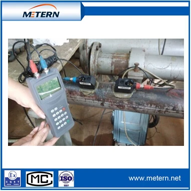 Handheld type portable ultrasonic flow meter price