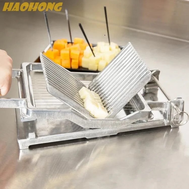 high quality new product Commercial Aluminum manual cheese cuber cutter  cheese slicer with stainless steel wire factory price