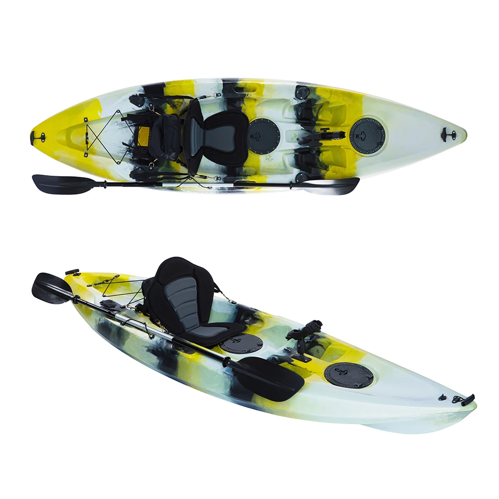 
JFM GK11 Professional Single Plastic Sit on Top Kayak Canoe 