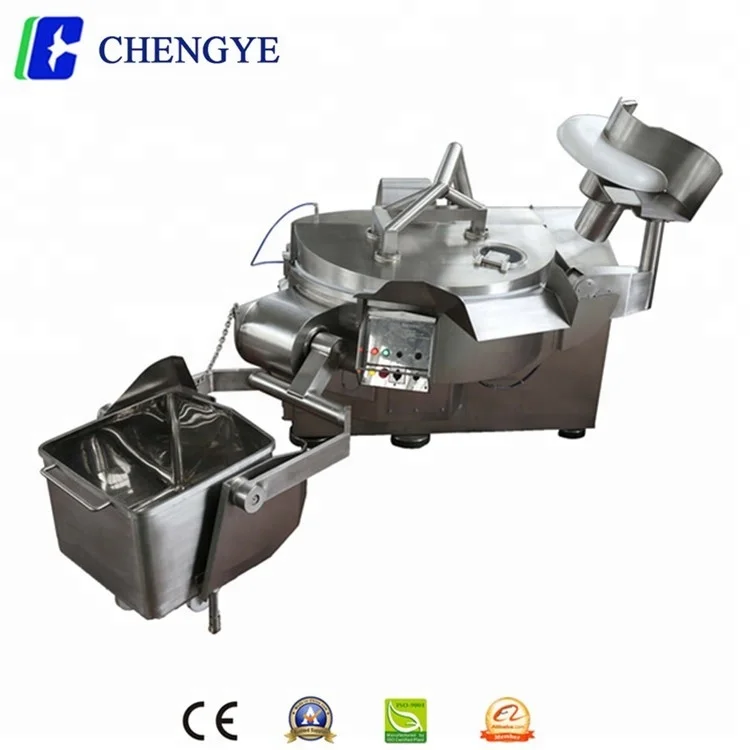 Sausage used meat cutter machine for cutting meat, vegetables/bowl sausage meat cutter machine