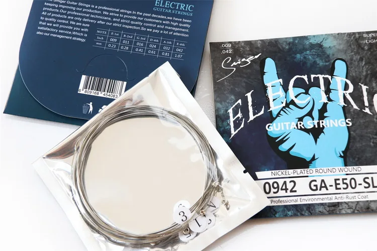 Manufacturer wholesale quality steel strings sets guitar electric 7 strings