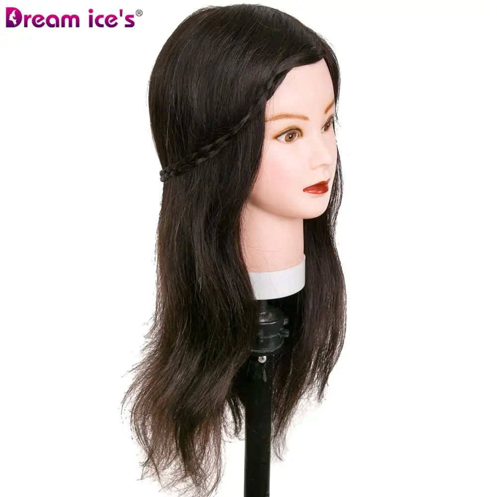 Factory Customization 26 Inch Doll Transplant 30 Inch Natural Lash Hairdressing Braiding Hair Training Head For Dental