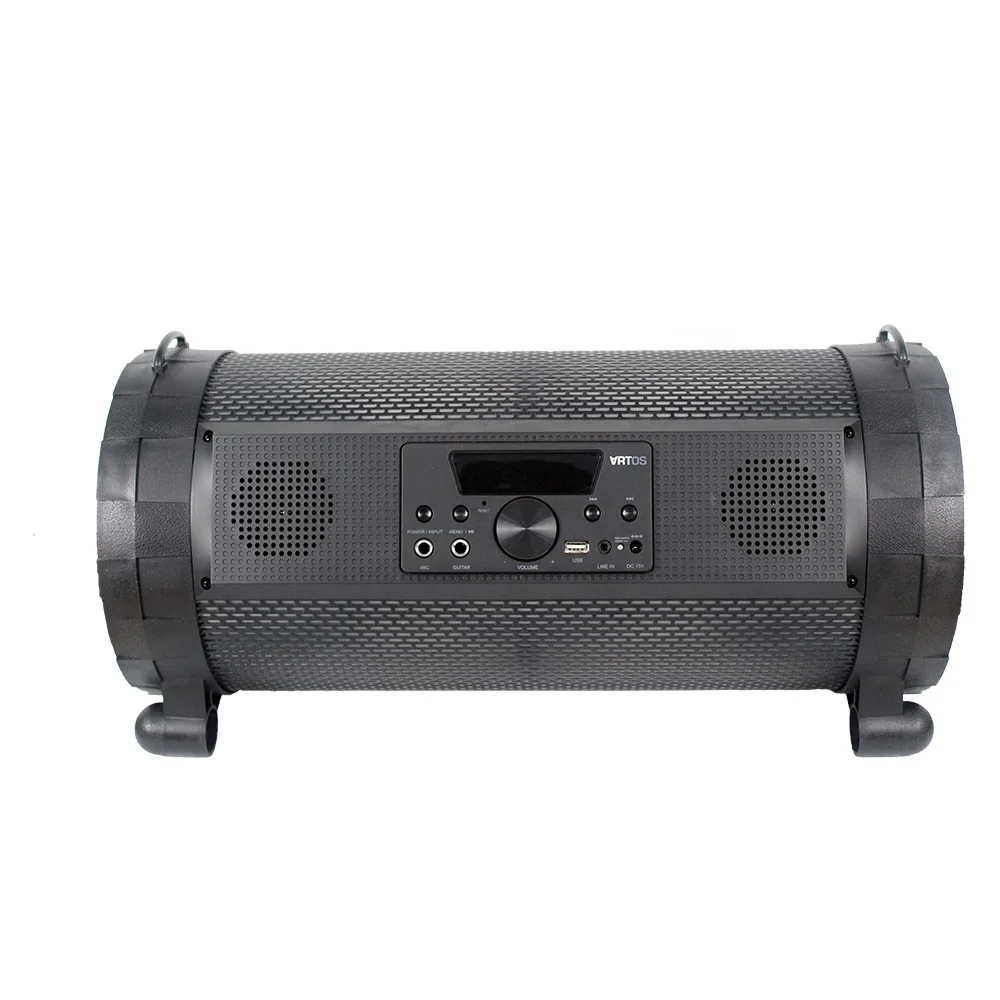 6.5inch  music portableBT  micro box speakers with LED DJ light