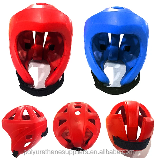 Customize Polyurethane OEM taekwondo helmet Protective Rugby Head Guard headgear