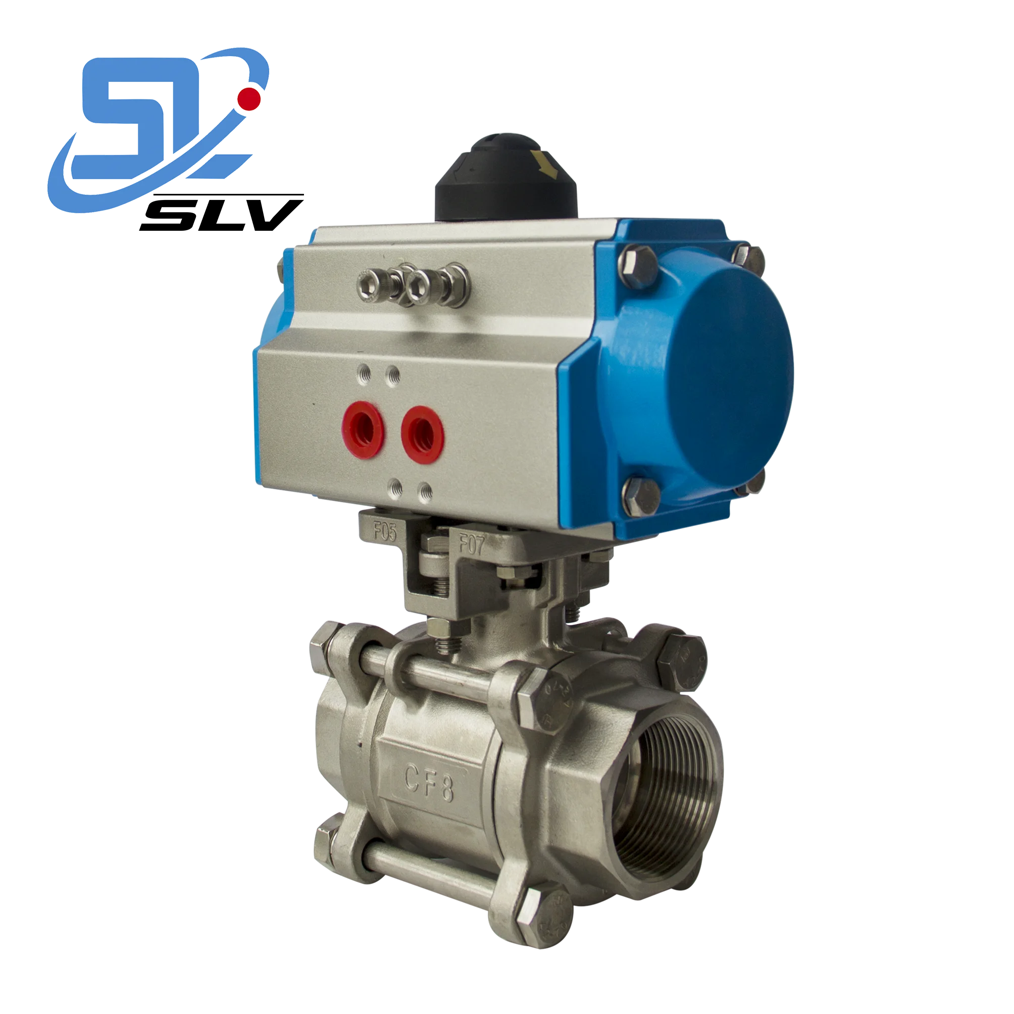 HI Made in China Stainless Steel  Industry Gear Rack Pneumatic Actuators Air Bleeder Valve Provider