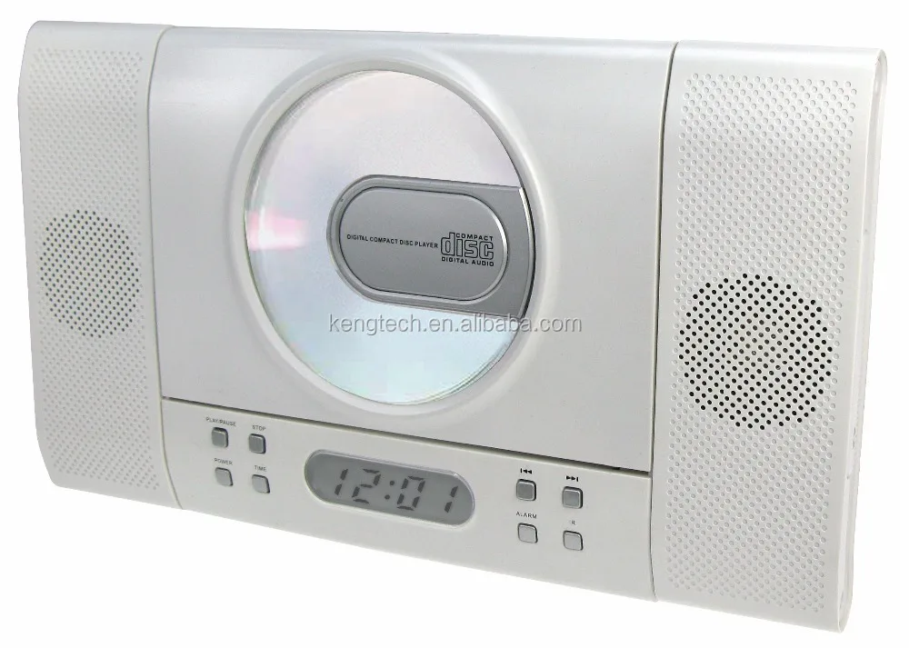 Vertical Design CD Player Digital Tuning radio with two detachable speakers manufacturer price CT-701