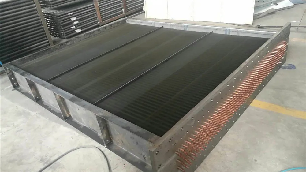cooling exchanger with fin tube heat exchanger