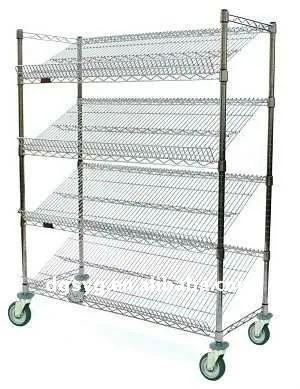 Slanted Shelving Merchandiser Display shelving