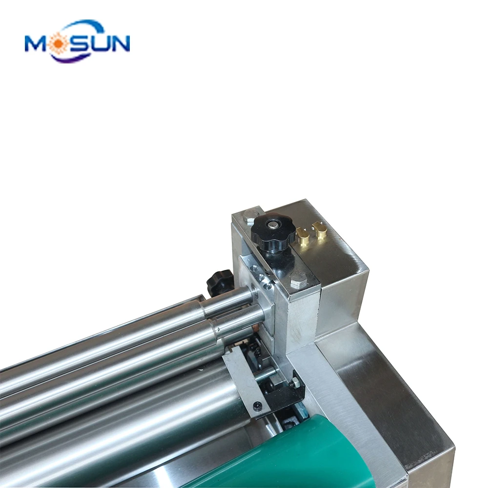 JS-700A Semi automatic Small Desktop Hard Cover Paper Board Glue Machine Stainless steel Gluing Machine