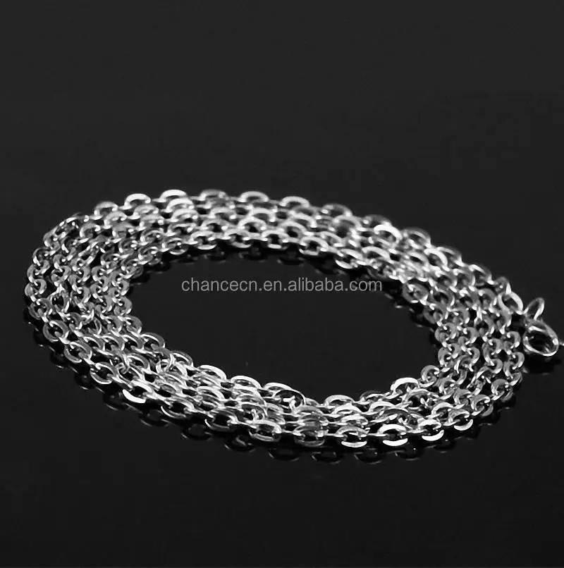 Wholesale stainless steel chain jewelry accessories for making decorative necklace