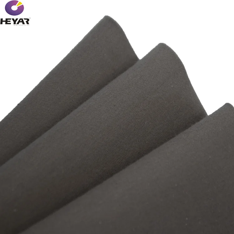 Сделанная на заказ углеродная персиковая отделка сатин модал хлопок спандекс замша ткань Сверхтонкий постельное белье