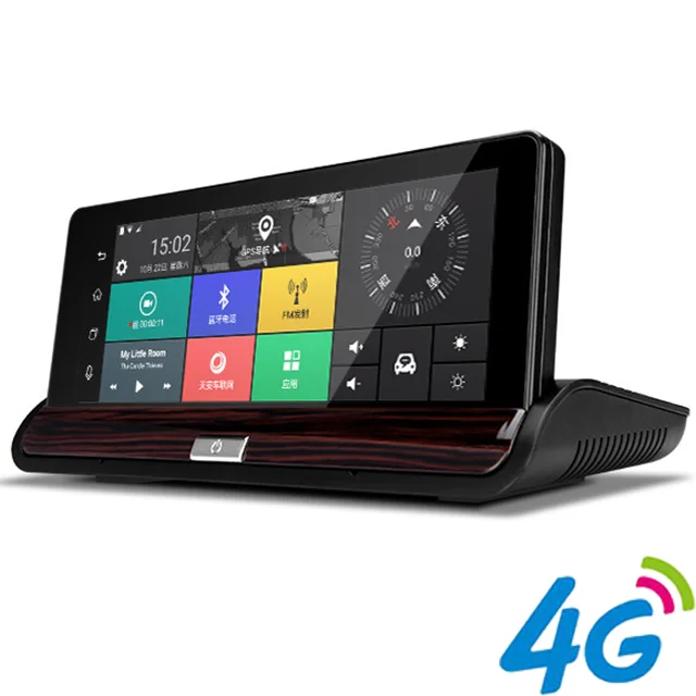 The New FHD 1080P Fash Cam 7-Inch Car DVR GPS Navigation And Night Vision Camera Separate Dual 720P HD