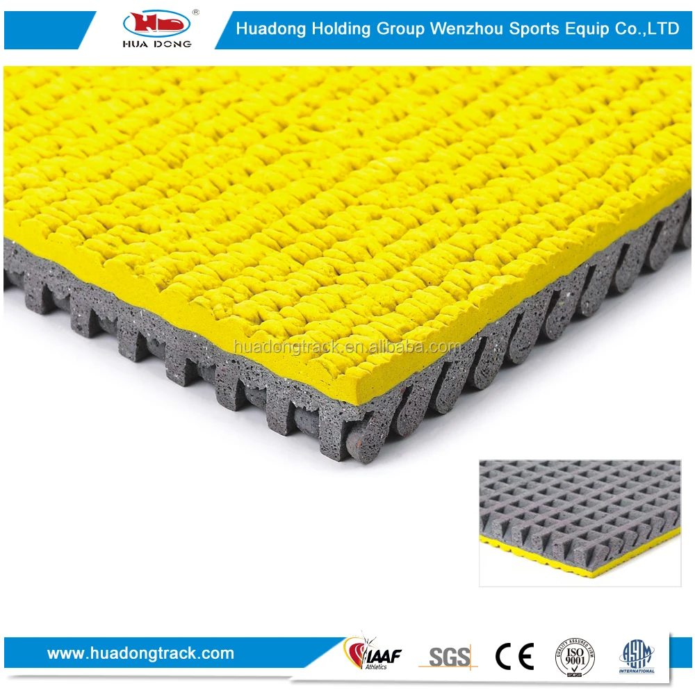 
Sports court flooring recycled rubber rolls prefabricated athletic running track 