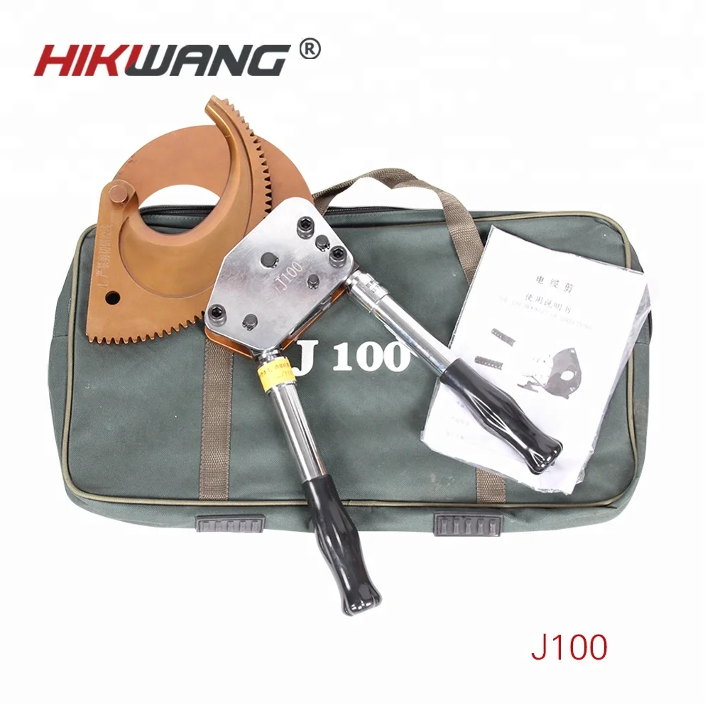 
cpc-100b hydraulic cable cutter cutting head with hand hydraulic pump 