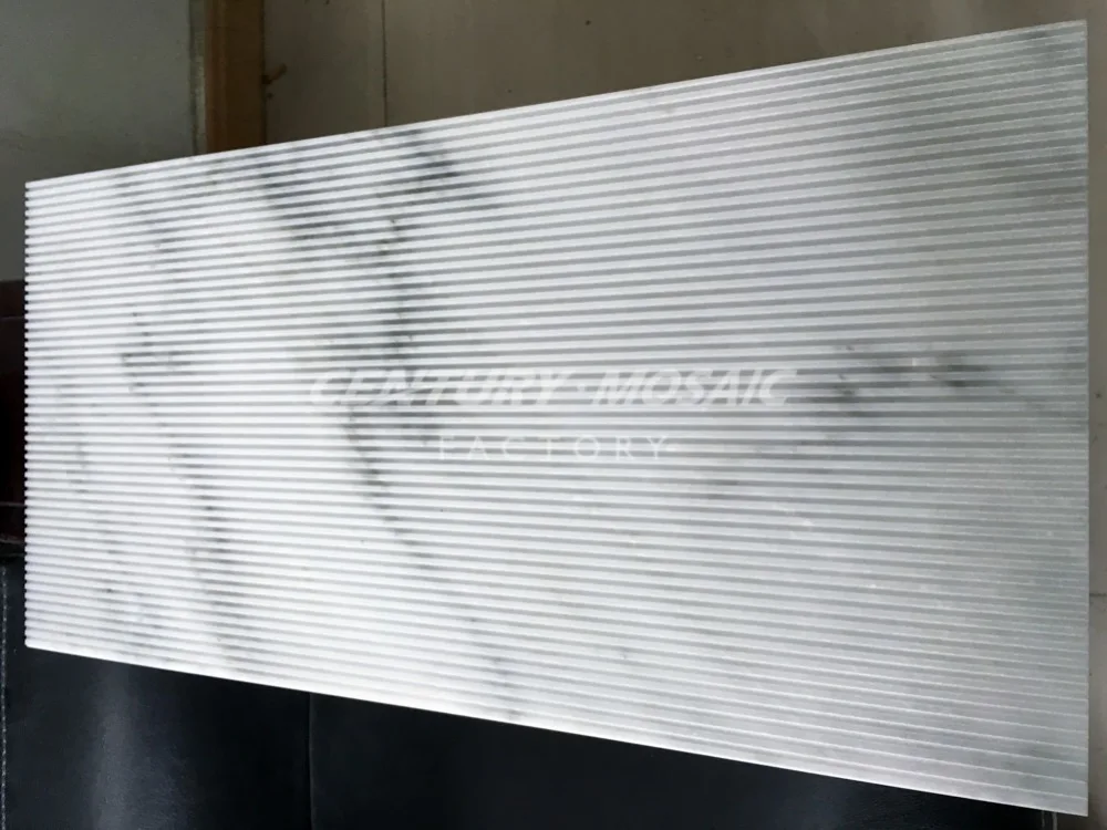 oriental white marble 3d flooring