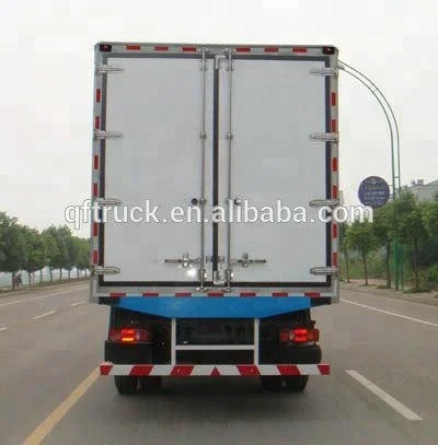 8 Ton Capacity Refrigerated Truck/8000kg Loading Frozen Box Lorry/8Ton Freezer Truck
