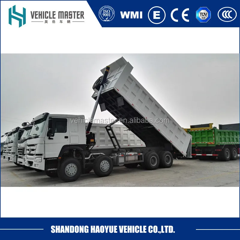 Sinotruk Howo 10 колесо Самосвал Емкость 25 тонный самосвал Размер