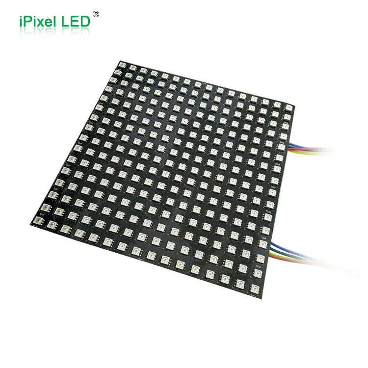 16x16 led matrix,256pixels ,IC APA102 flexible led panel display