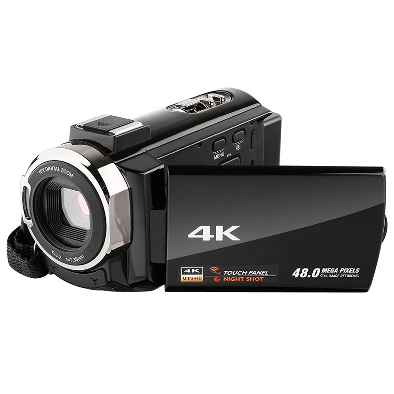 
48MP 3.0 inch Touch Screen Night Vision 16X Digital ZOOM Ultra HD 4k wifi video camera professional 