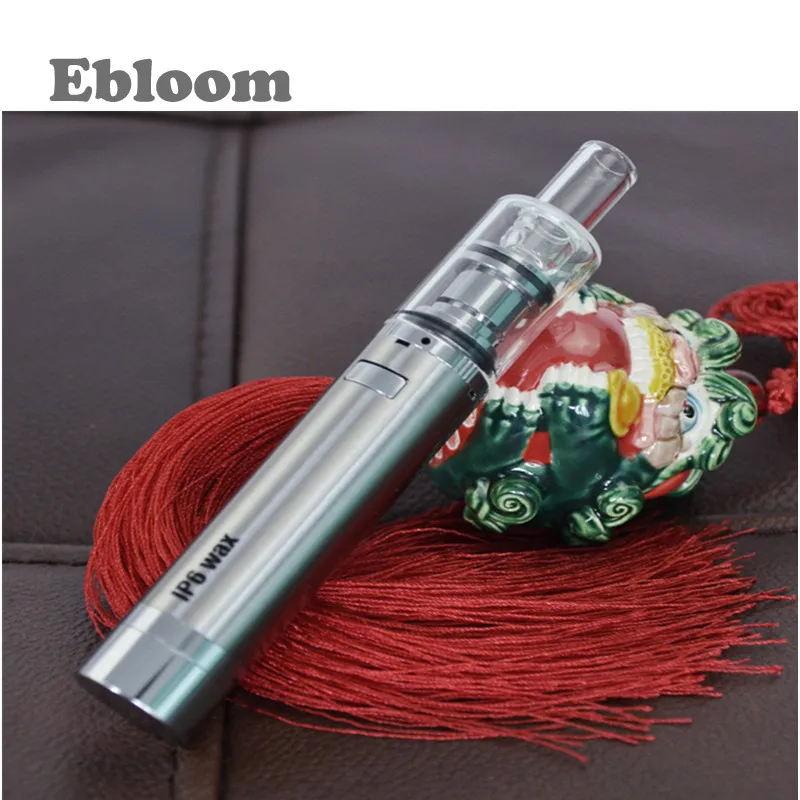 
High quality Ceramic Donuts and Quartz dual coils vape pens IP6 dry herb wax vaporizer 
