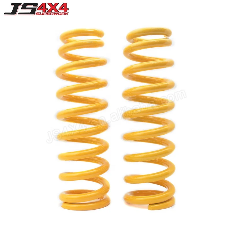 
front lifting suspension yellow coil springs for hilux vigo 